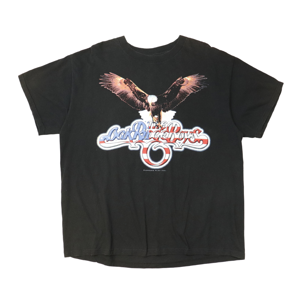 Vintage 2002 The Oakridge Boys Black T-Shirt Size XL